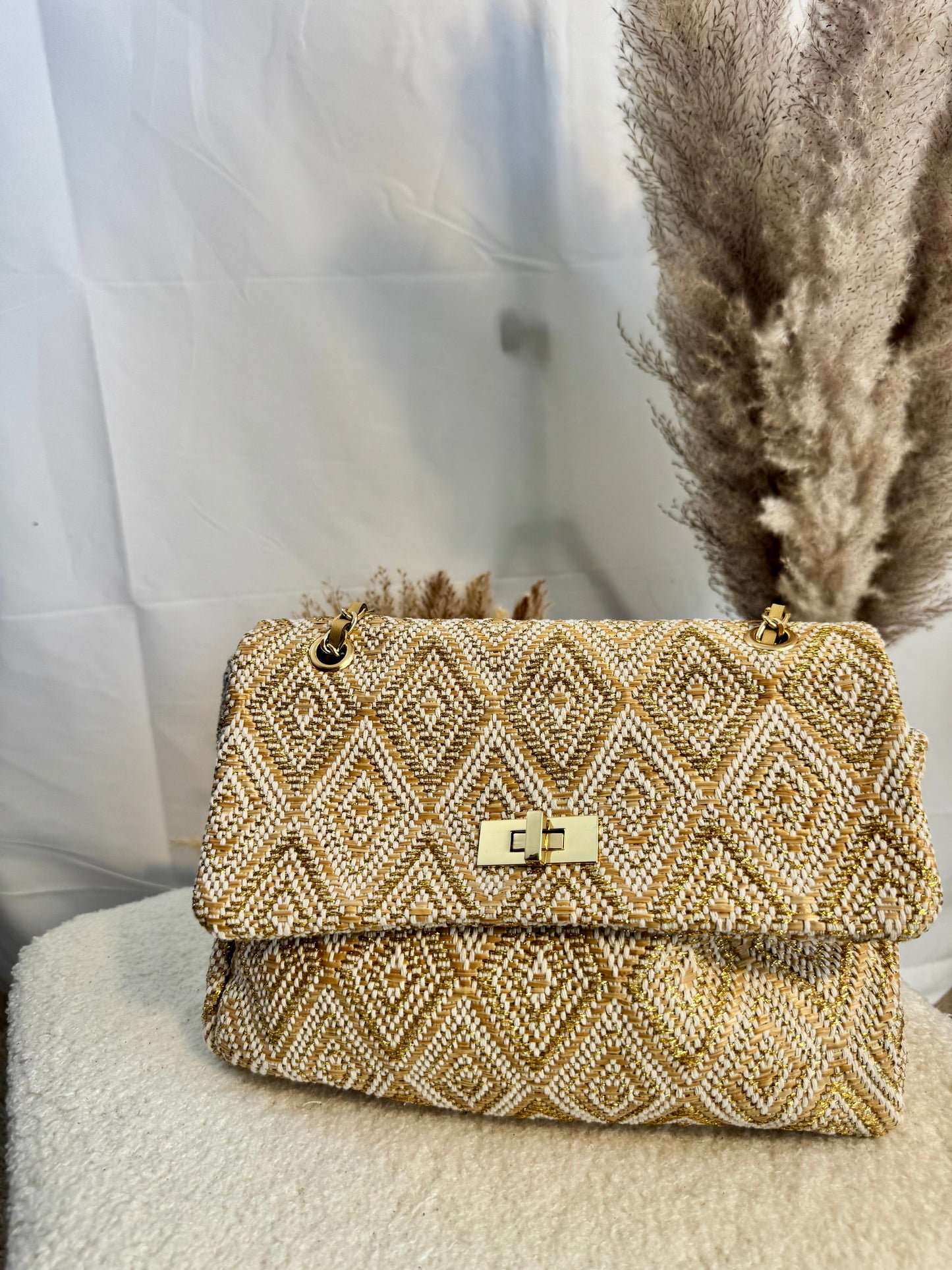 Sac Candice doré