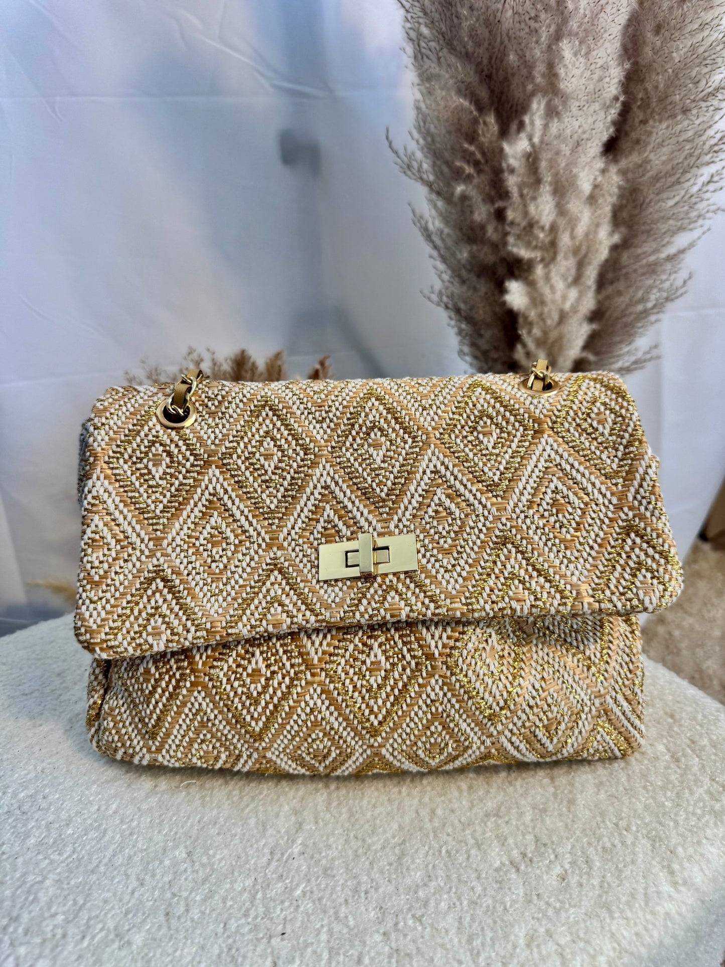 Sac Candice doré