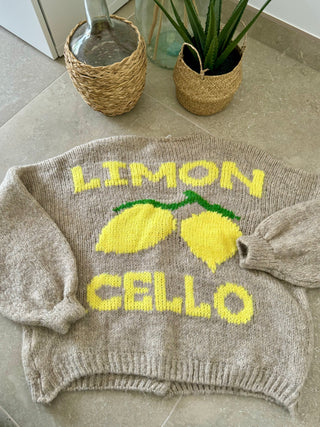 Pull limoncello beige