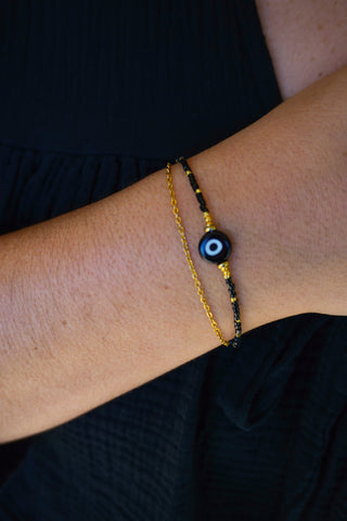 Bracelet œil noir