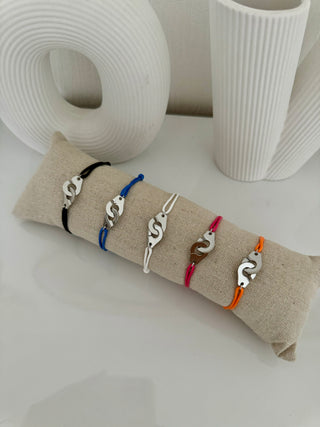 Bracelet menotte argent