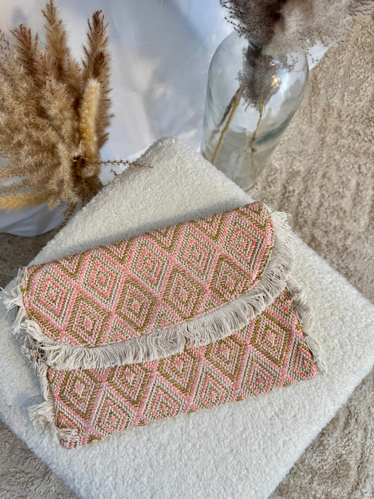 Pochette Carla rose