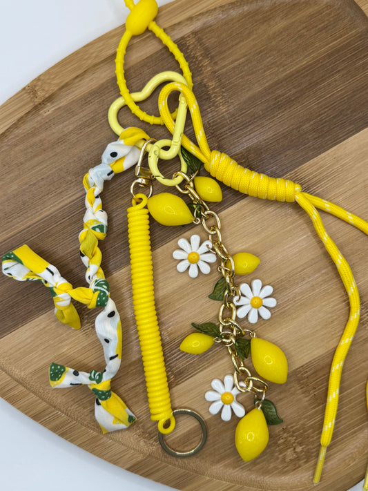 Bijoux de sac citron