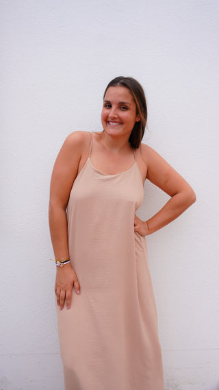 Robe Léna beige