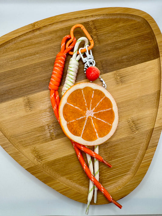 Bijoux de sac orange