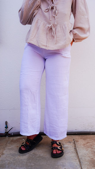 Pantalon Clara Blanc