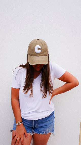 Casquette beige