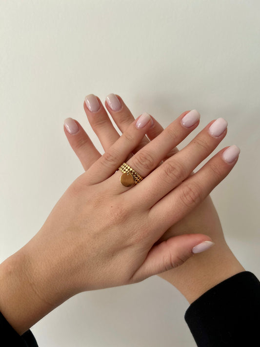Bague Paola doré